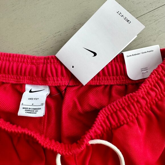 Nike Small Dri-FIT Standard Issue Basketball Pants Red FB7003-657 NWT - Picture 7 of 9